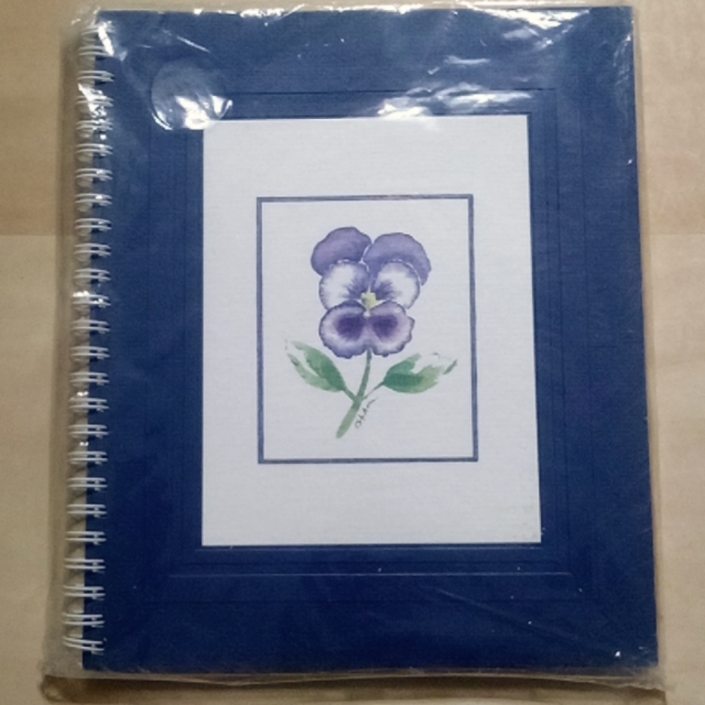 Handcrafted Violet Journal